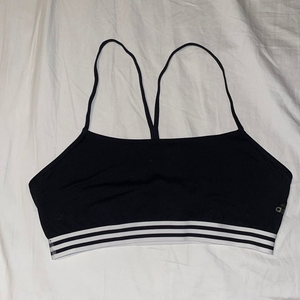 Black Adidas Sports Bra Size Large